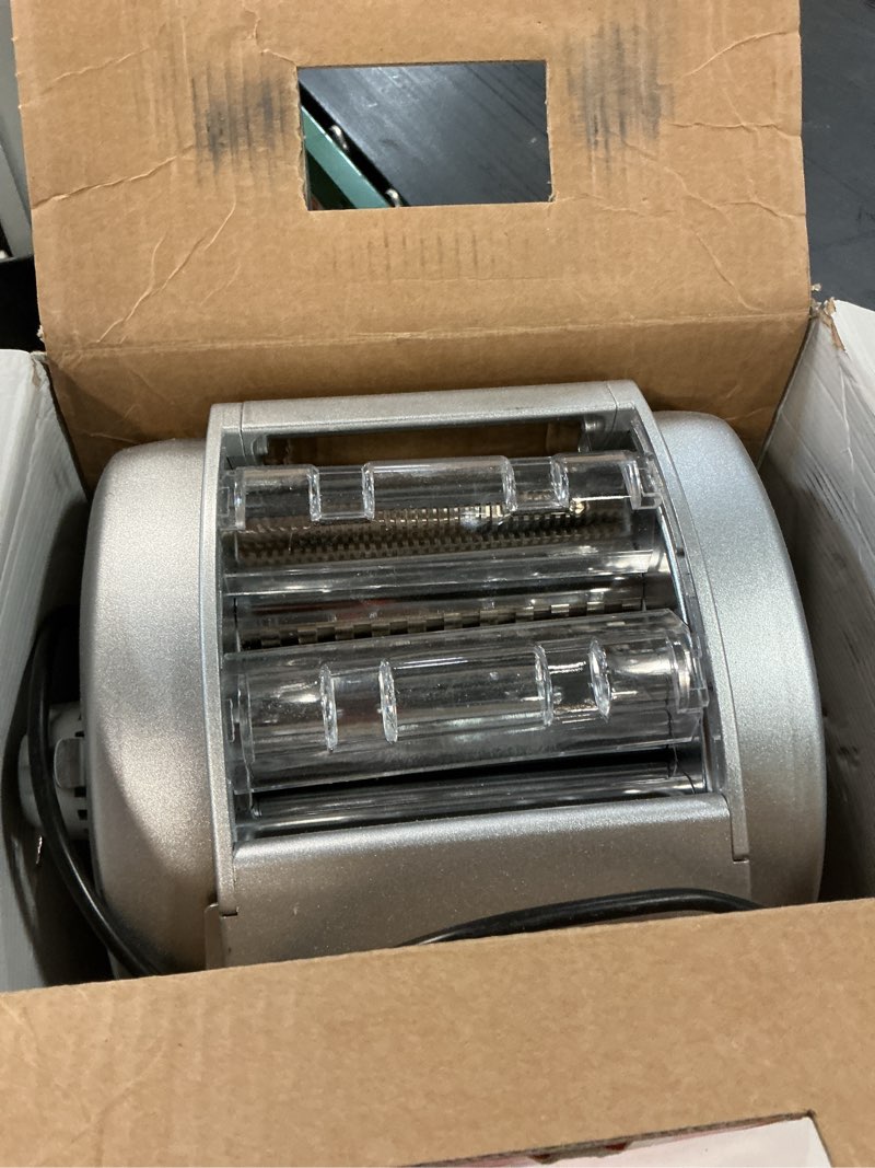 Condition photo showing As Is for Imperia 4720 Pasta Presto 5 3/4" Pasta Machine 720 - 120V, 85W