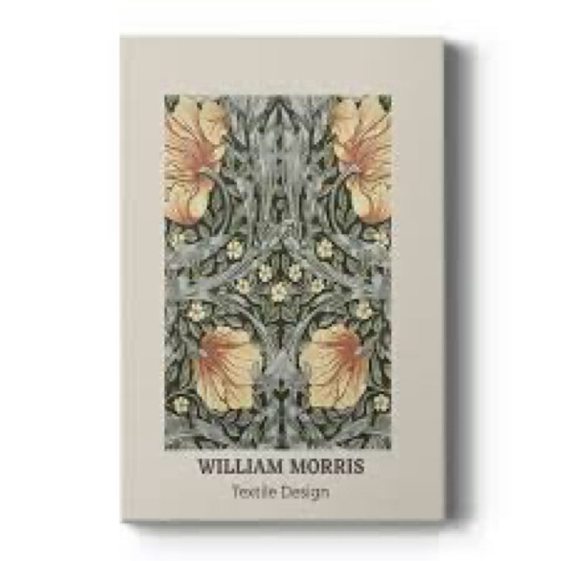 William Morris Gallery Wrapped Canvas CVIII Overall Size: 18" H x 12" W