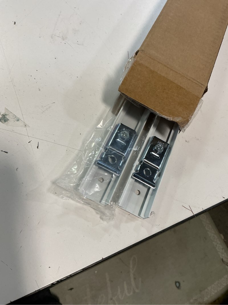 Condition photo showing Good Condition for Bifold Closet Door Hardware Kit with 60" Tracks (2 × 30"), Lashow Complete Set for 4 Doors with Brackets, Pivots & Guide Wheels, for Bi-fold Closet Door Hardware Used. 60" Track (2 × 30" Long) 2-V Fold