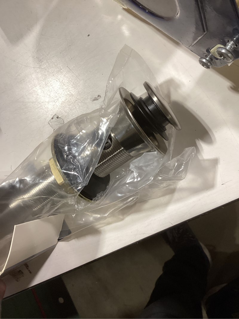 kohler vibrant brushed nickel bathroom sink pop up drain