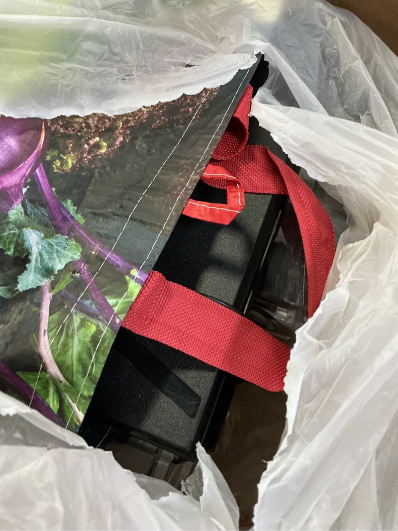 Condition photo showing As Is for Coffee Maker with Grinder, Programmable Hot and Cold Coffee Maker with 22 oz Glass Carafe, Fully Automatic Coffee Machine with Timer, Removable Filter, Black Americano Coffee Machine