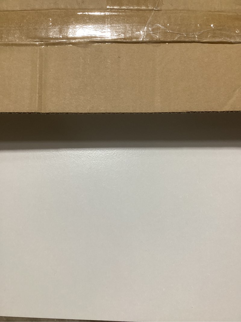 Condition photo showing New/Like New for Furinno JUST Printer Stand with Storage, 2-Tier Under Desk Printer Stand, Printer Table, for CPU, Office Supplies, Home Office, White White/White 2-Tier, 23.6 Inch Wide