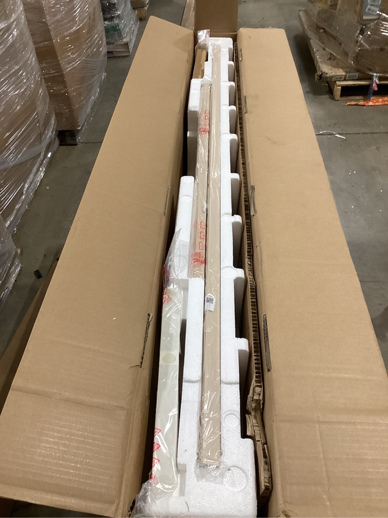 Condition photo showing As Is for incomplete not tested tcl 65 inch class nxtvision series picture frame canvas art tv | 65a300w, 2024 model | qled 4k hdr smart google tv | 120hz dolby atmos audio | voice remote alexa google apple streaming television 65 inches tv onlye