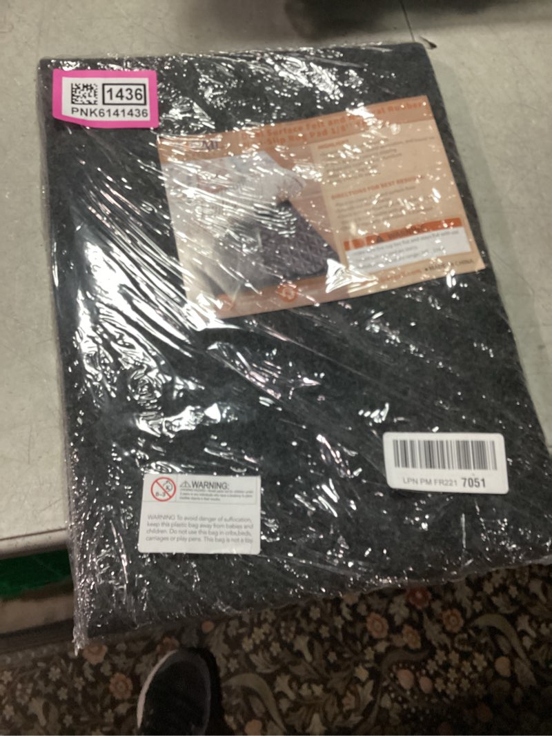 Condition photo showing New/Like New for BAGAIL Felt and Natural Rubber Backing Rug Pads 1/4” Thick, 2 x 4 Ft Non Slip Carpet Gripper Keep Rugs in Place, Under Area Rug Protective Cushioned Pads, Carpet Runners, Hardwood Floors Protection 4' x 2' (Rectangular) 1/4" Thick