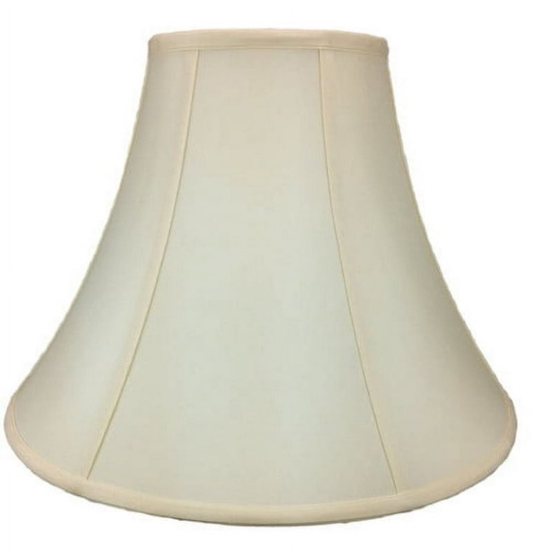 7x10x12.5 inches, Beige Bell Shantung Shad