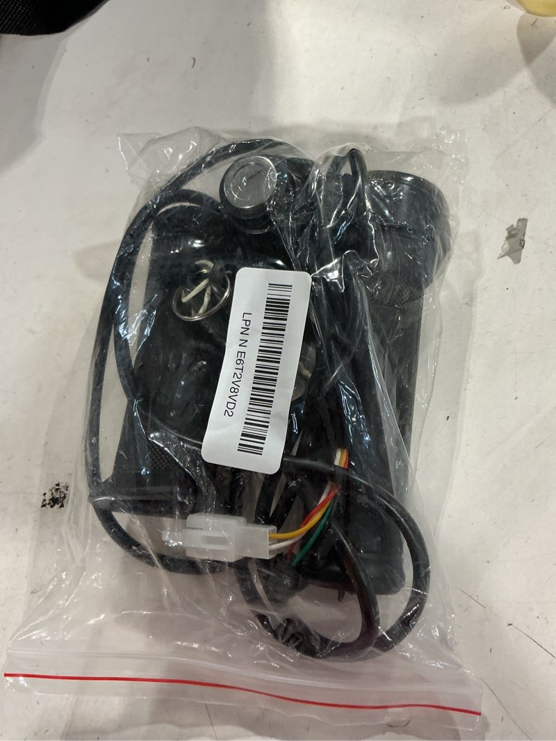 Condition photo showing Good Condition for electric bike throttle, 48v half-twist throttle grip lock key set led display throttle for motorcycle scooter