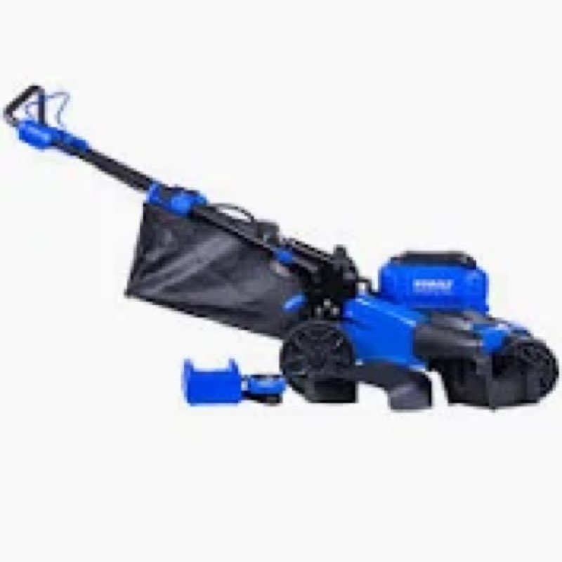 BILT HARD Cortacésped inalámbrico sin escobillas de 40 V y 17 pulgadas, cortacésped eléctrico 2 en 1,...