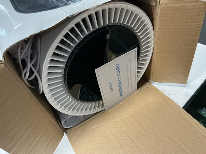 Condition photo showing As Is for 8l evaporative humidifier for large rooms up to 1000 ft²- baby elderly& pet safe cool evaporation, 900ml/h output, uv disinfection, easy top fill,ultraquiet 28db, smart ai humidity control upgraded