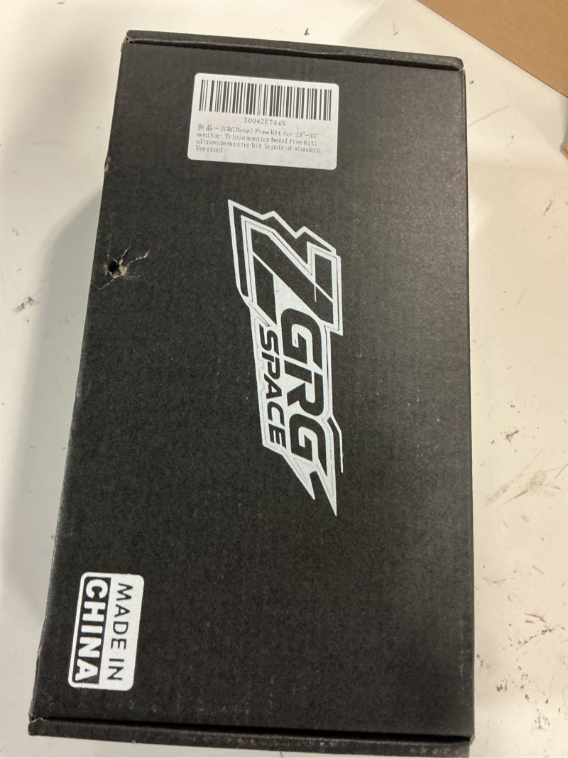Condition photo showing Good Condition for zgrg bezel free kit for 24"-32" monitor; triple monitor bezel free kit; ultrawide monitor kit (set of 2)