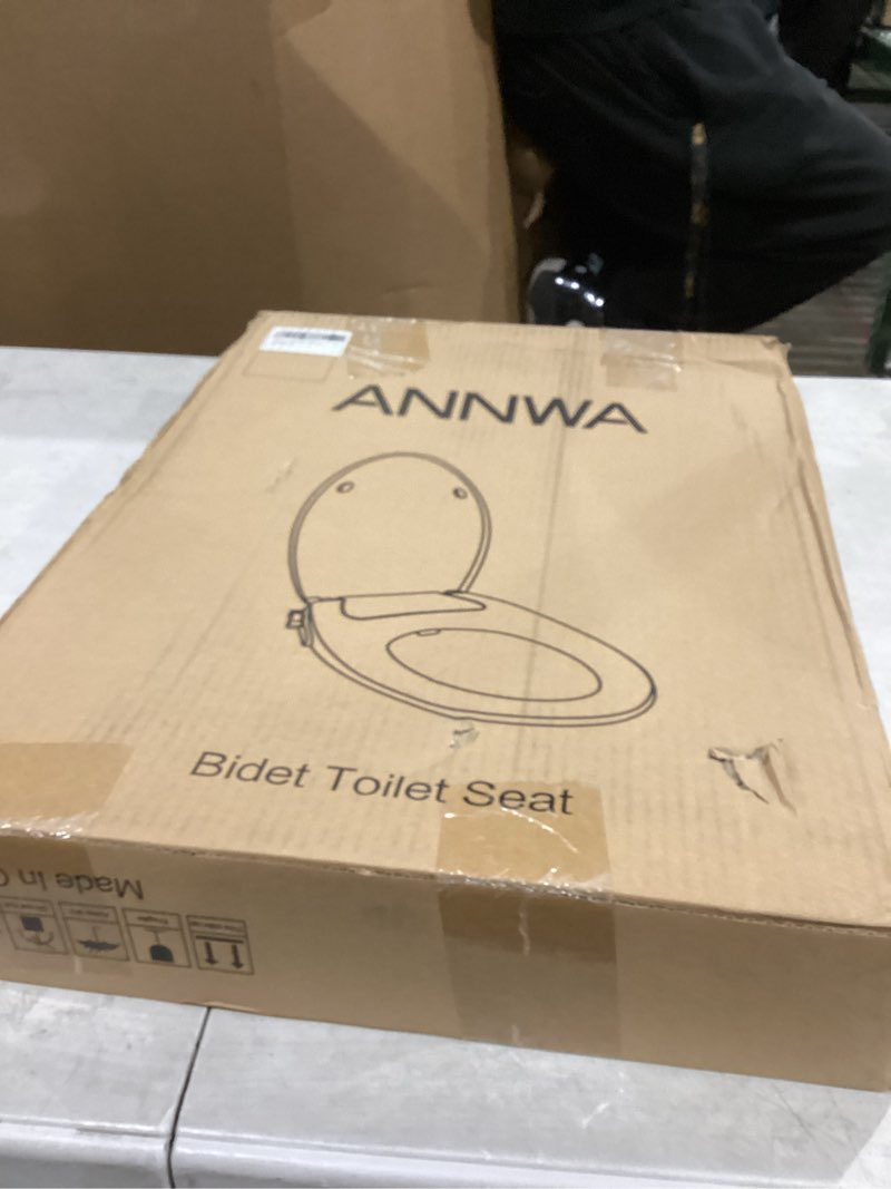 Condition photo showing New/Like New for Bidet Seat for Elongated Toilet Seat Non-Electric Soft Close with Quick Release Hinges for Easy Clean Dual Nozzle Front and Rear Wash(PG303A)