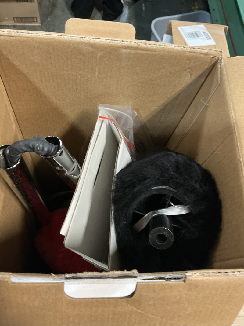 Condition photo showing As Is for JOUNJIP Electric Shoe Shine Polisher - Deluxe Kit with Extra Set of Replacement Buffer Covers - 100% Natural Lamb Wool