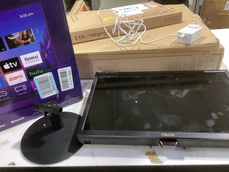 Condition photo showing As Is for 19 inch Computer Monitor 1440x900 PC Monitor with HDMI VGA AV BNC USB Ports, 60Hz, 5Ms, VESA, Display Build-in Speakers for Office Home 19 inch 1440x900
