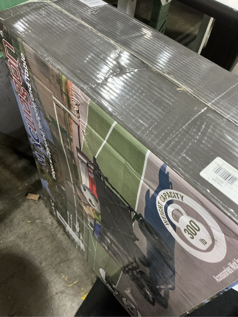 Condition photo showing As Is for macsports folding wagon with zippered tailgate