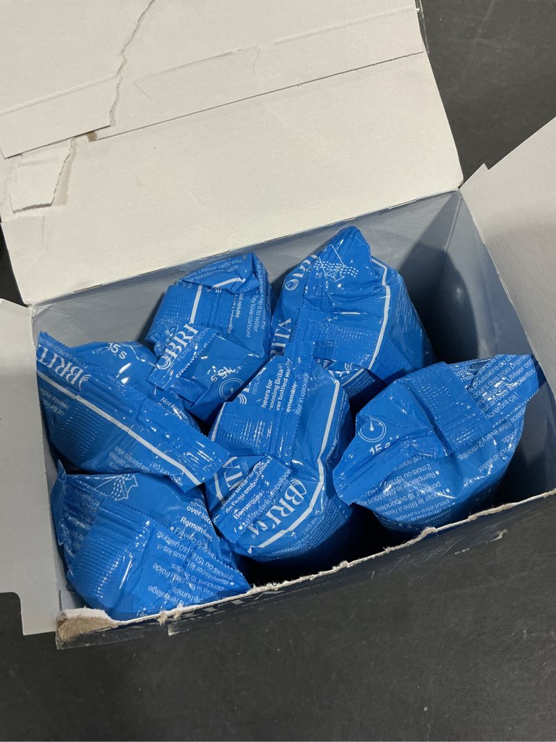 Condition photo showing New/Like New for Brita Plus Water Filter, BPA-Free, High-Density Replacement Filter for Pitchers and Dispensers, Reduces 2x Contaminants*, Lasts Two Months or 40 Gallons, Includes 6 Filters Plus 6 Count