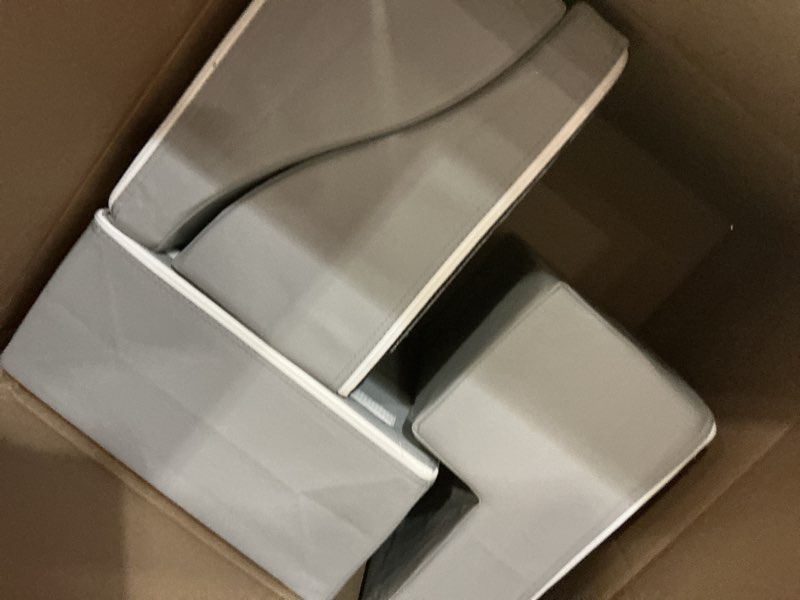 Condition photo showing As Is for Foam Climbing Blocks for Toddler: with 4-Piece PU Leather Climbing Toys and a Ball Pit - Foam Ball Pit for Toddlers - Climbing Toys Indoor for Kids Crawling Foam Climbing Blocks with Ball Pit