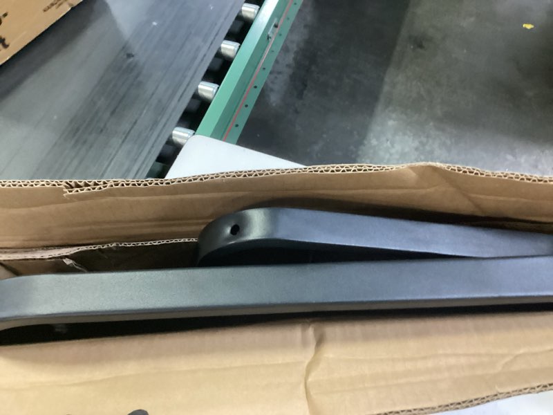 Condition photo showing As Is for style selections pelham bay square outdoor end table 20-in w x 20-in l