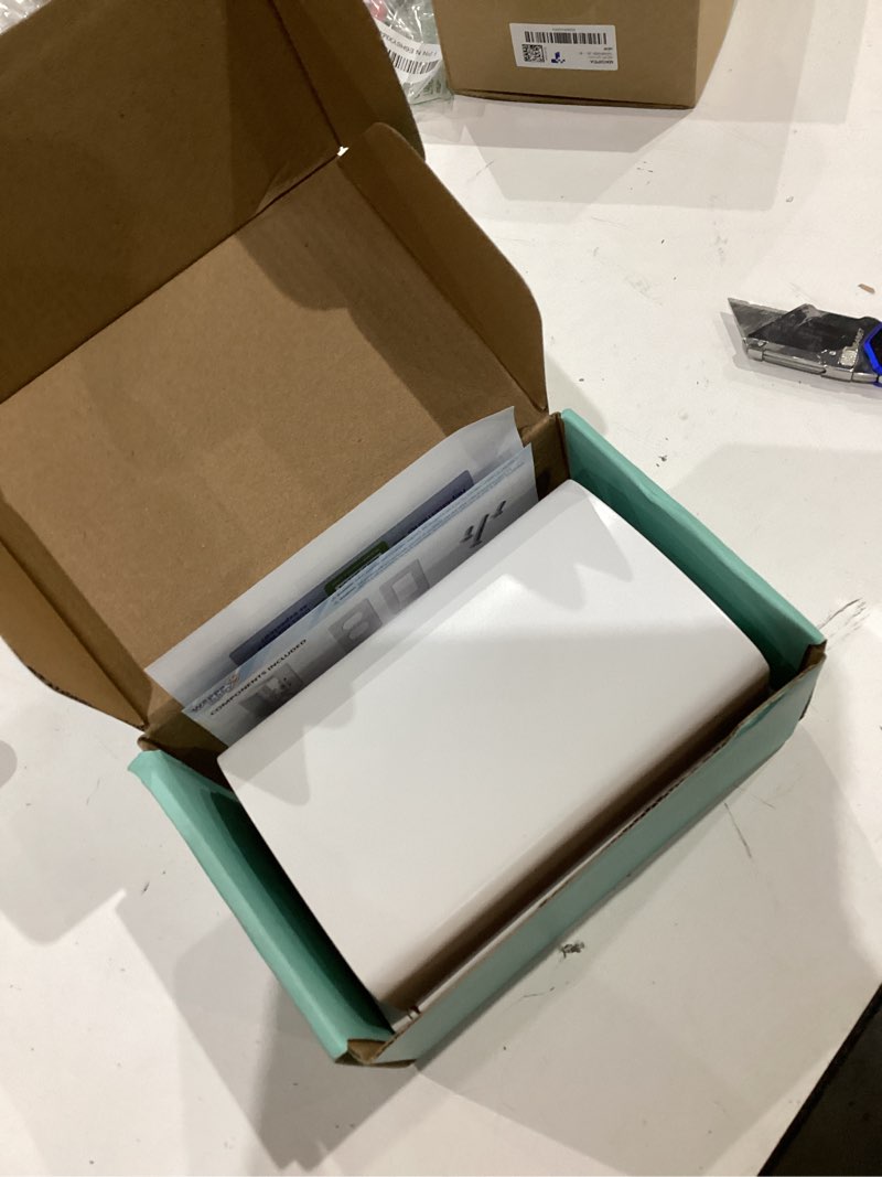 Condition photo showing As Is for outlet cover box baby proofing (1-pack) patented dual-lock for much better toddler proofing, easy operation, simple 3 step install with included screws. provides extra space inside for plugs,adapters white 1 count (pack of 1)