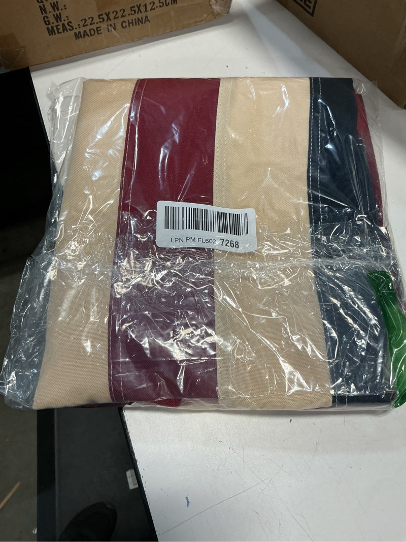 Condition photo showing New/Like New for Creative Co-Op 60" x 36" Fabric USA Flag wit Grommets