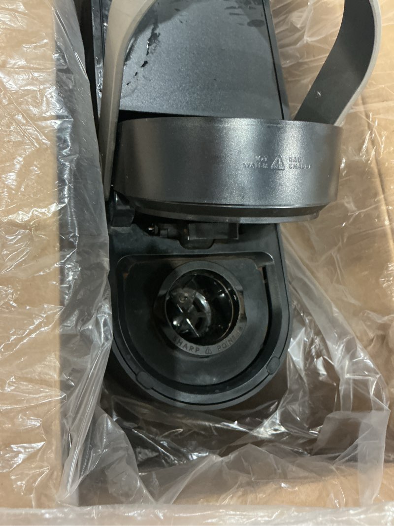 Condition photo showing As Is for keurig k-slim black single-serve k-cup pod coffee maker