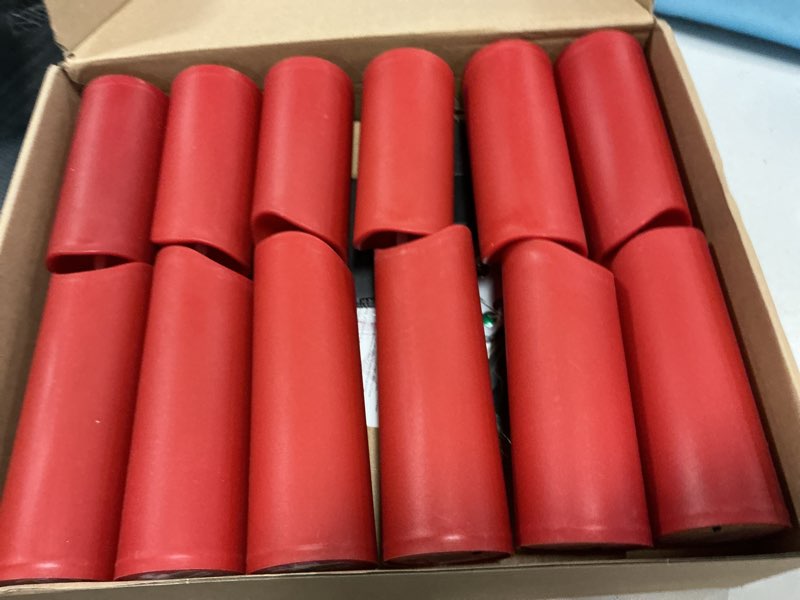 Condition photo showing New/Like New for yoroxrg 24 pack christmas decoration flickering flameless candles,led candles battery operated pillar candles with remote control.for new year, home decor, parties,wedding(d2.2 xh 5" 6" 7" red)