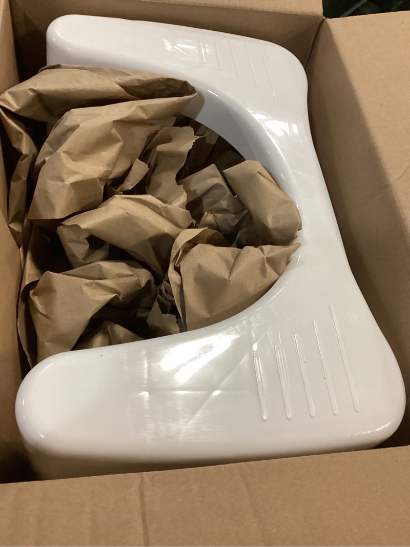 Condition photo showing Good Condition for Squatty Potty Simple Curve Bathroom Toilet Stool 7" White