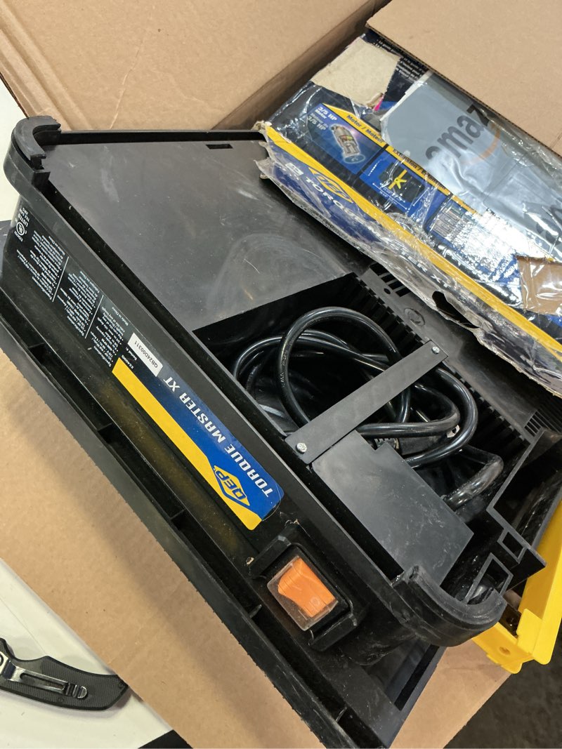 Condition photo showing Good Condition for qep 22400q 3/5 hp torque master tile saw, 4-inch,black/yellow