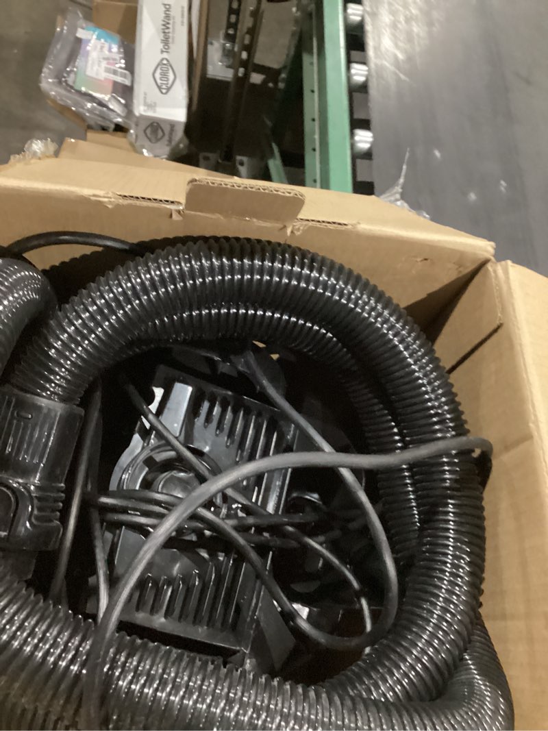 Condition photo showing As Is for Eureka Bagged Canister Vacuum Cleaner, 3670H w/ 2bags, 3670h-blue Blue 3670H with 2 bags