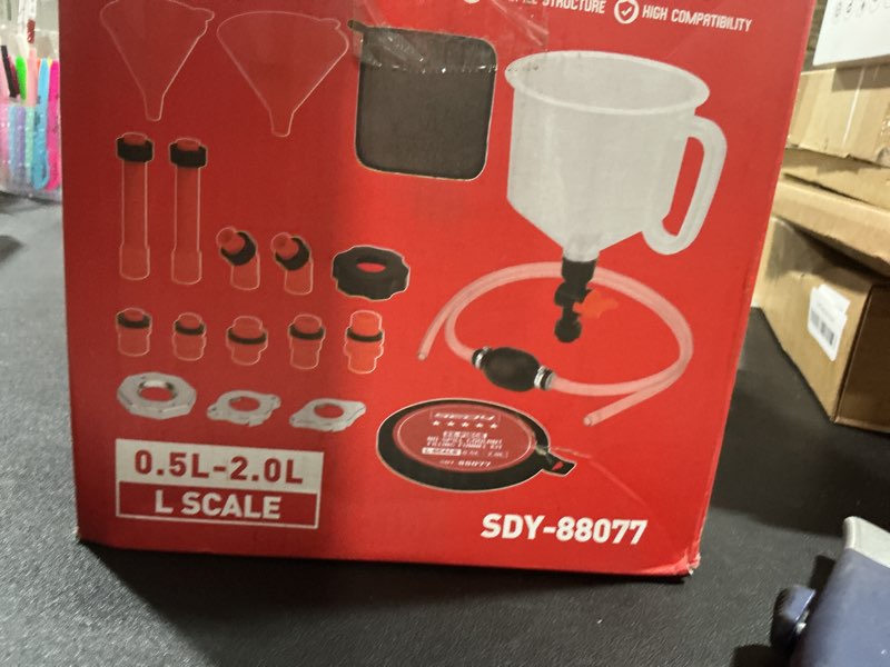 Condition photo showing Good Condition for 22-Piece No-Spill Coolant Filling Funnel Kit and Siphon Hose Pump, Radiator Coolant Filling Spill-Pr