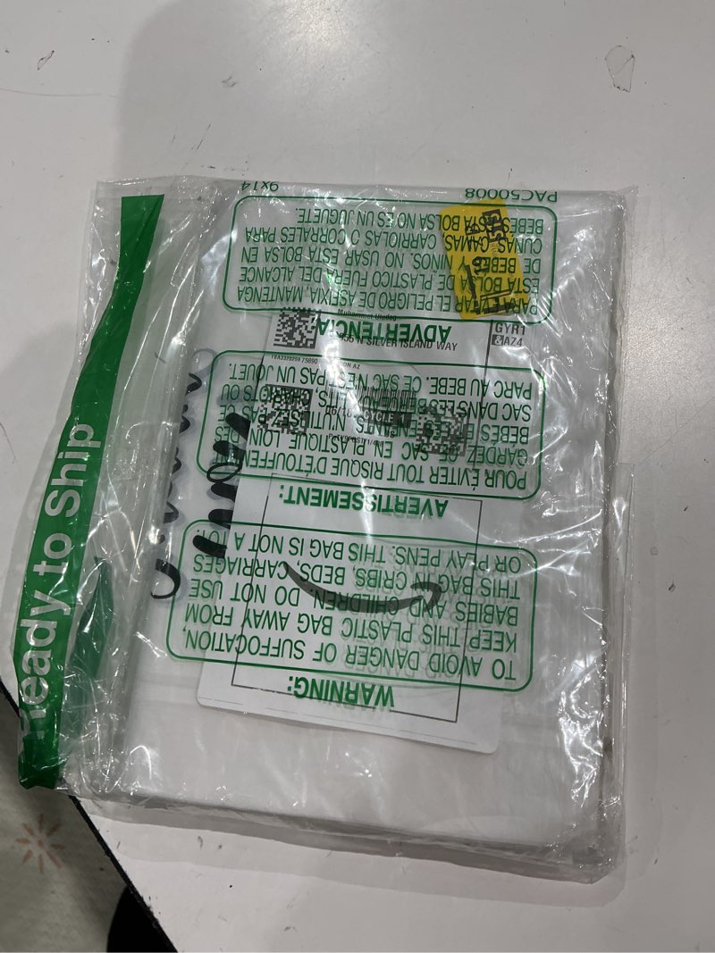 Condition photo showing Good Condition for thank you bags 100 pcs thank you gift bags merchandise bag extra thick reusable white plastic shopping bag with handles for small business retail boutique wedding birthday party gifts 9 x 12 inch white 9 x 12 inch 1 count (pack of 100)