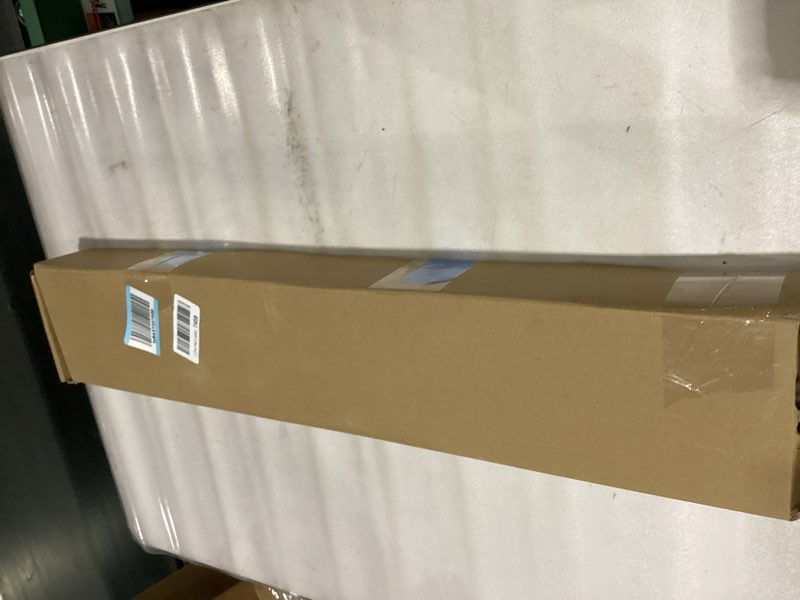 Condition photo showing As Is for Pull Down Closet Rod for Hanging Clothes, Retractable Wardrobe Hanger for Cabinet Inside Width 26"~3