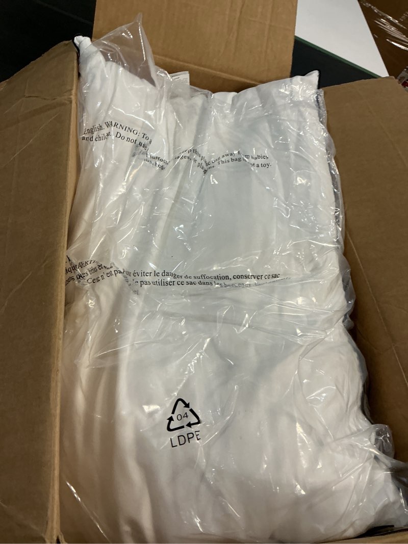 Condition photo showing Good Condition for utopia bedding bed pillows for sleeping queen size (white), set of 2, soft & fluffy pillow with down alternative filling, cooling, hotel quality, gusseted pillow for back, stomach or side sleepers white queen (pack of 2)