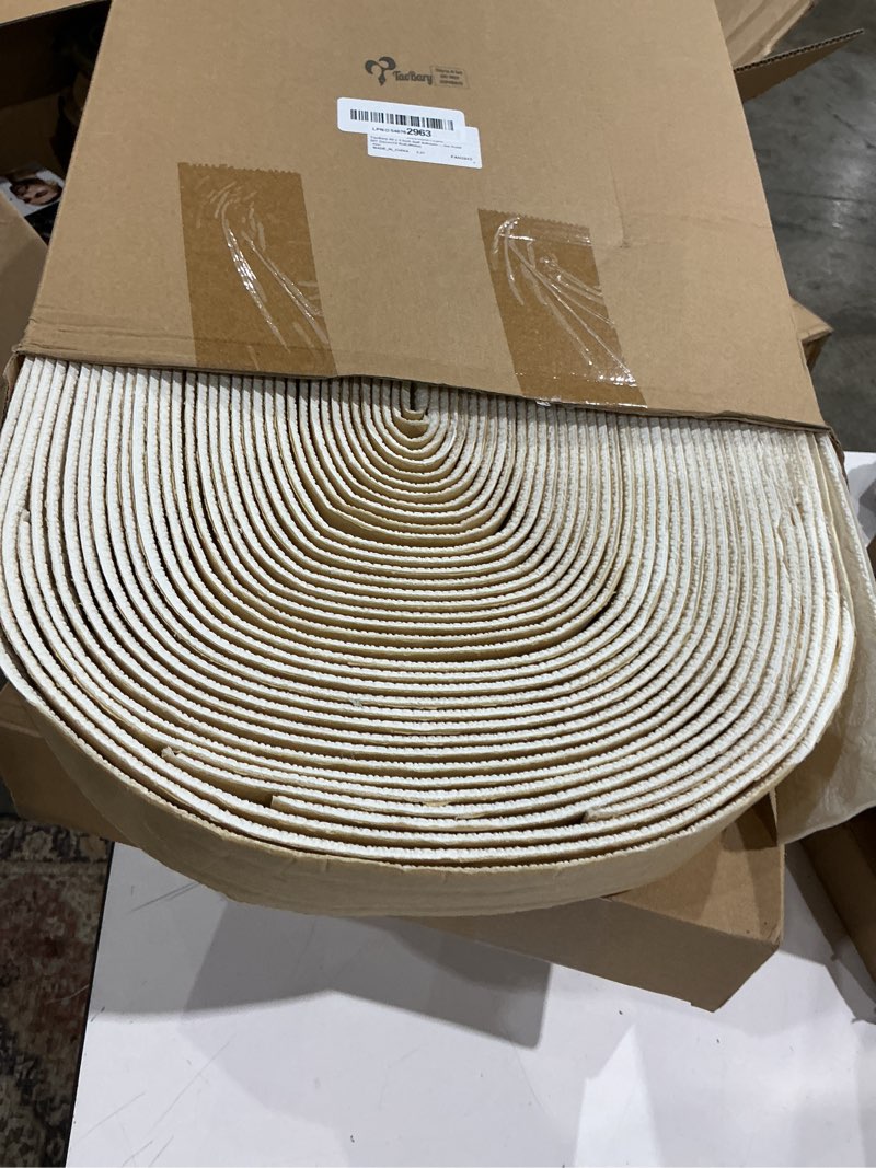 Condition photo showing Good Condition for taobary 90 x 3 inch self adhesive flexible foam molding trim wallpaper border 3d sticky decorative wall lines peel and stick wall baseboard trim for home hotel diy decor(12 roll,white) white 12