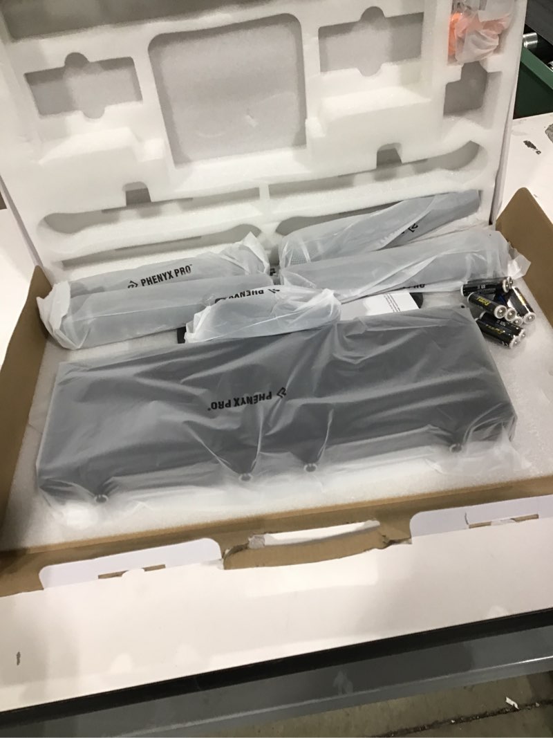 Condition photo showing Good Condition for Phenyx Pro Wireless Microphone System, Metal Wireless Mic Set with 4 Cordless Mics, 4x25 UHF Adjustable Frequencies, 200ft Range, Dynamic Microphones for Singing, Karaoke, Church, DJ (PTU-5200-4H)