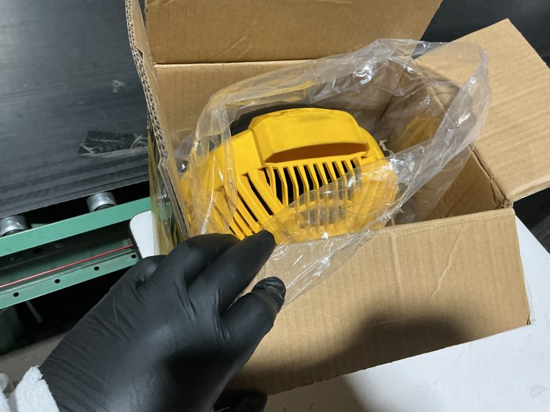 Condition photo showing Good Condition for DEWALT 20V MAX Portable Fan, Battery Powered Rechargeable Cordless Shop Fan, Up to 4.5 Hrs Runtime, Variable Speed, 650 CFM, Tool Only (DCE512B) Jobsite Fan (NEW)