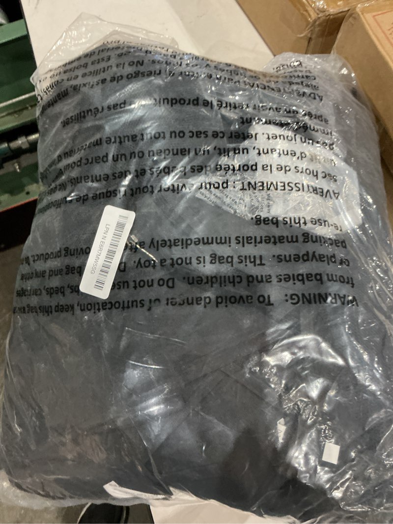 Condition photo showing As Is for aoodor universal 10x10 ft gazebo mosquito netting, replacement 4-panel sidewalls with double zippers for patio, backyard, deck, and lawn (netting only, brown)