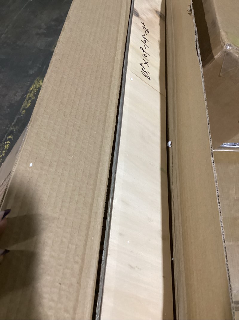 Condition photo showing Good Condition for Arched LED Bathroom Mirror, 40"x30" LED Mirror with Frontlit, Arch Backlit Mirrors Gold Framed Anti-Fog, 3 Colors, Dimmable, Adjustable Brightness, Waterproof, UL Listed Gold 30"L x 40"W