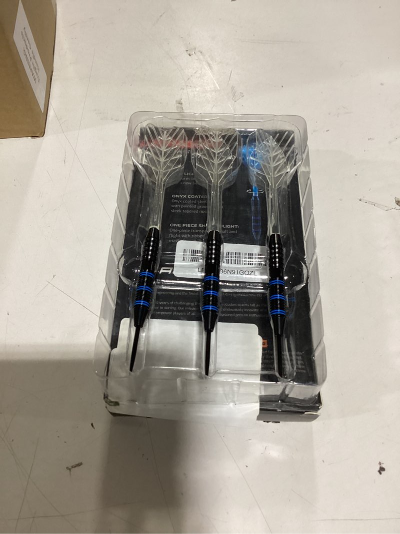 Condition photo showing New/Like New for accudart blue