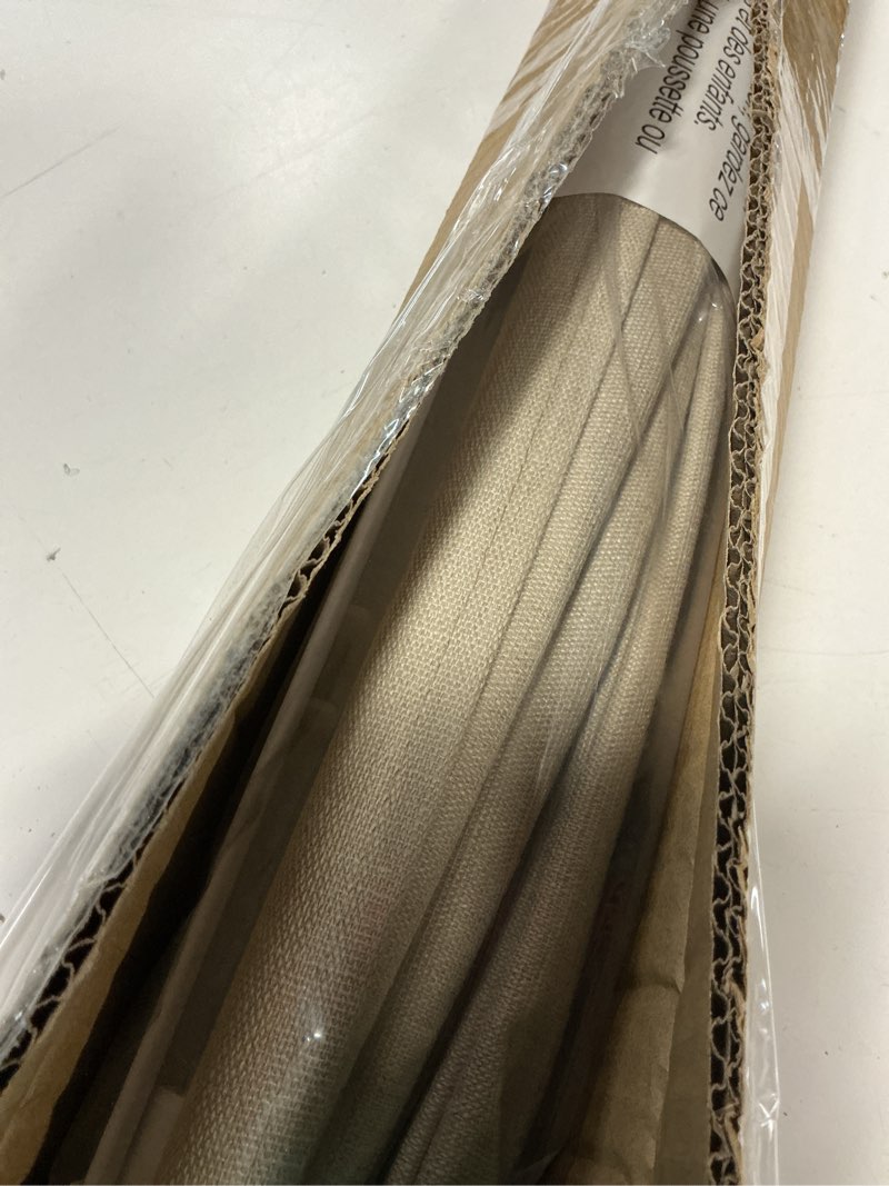 Condition photo showing Good Condition for 100% blackout no tools no drill cordless roman shades for windows, size 34 3/4" w × 48" h (for windows 35" w × 48" h) blackout - beige blackout - beige 35" w × 48" h