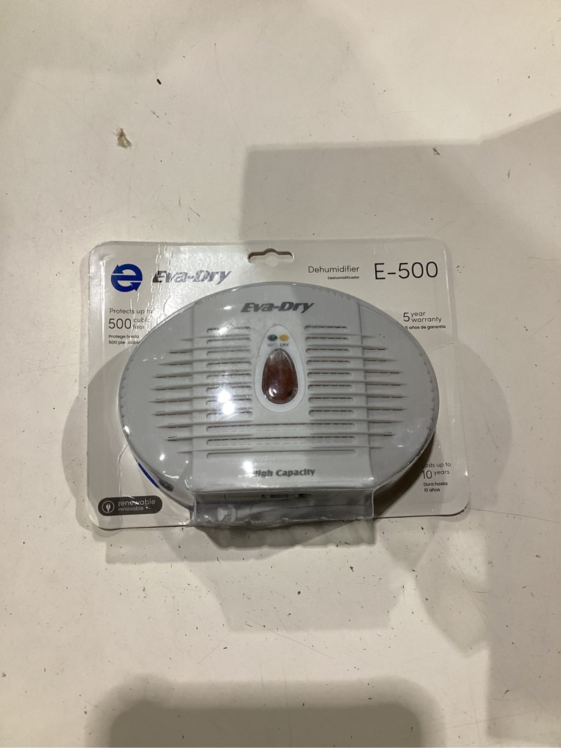 Condition photo showing New/Like New for eva-dry e-500 high capacity renewable dehumidifier