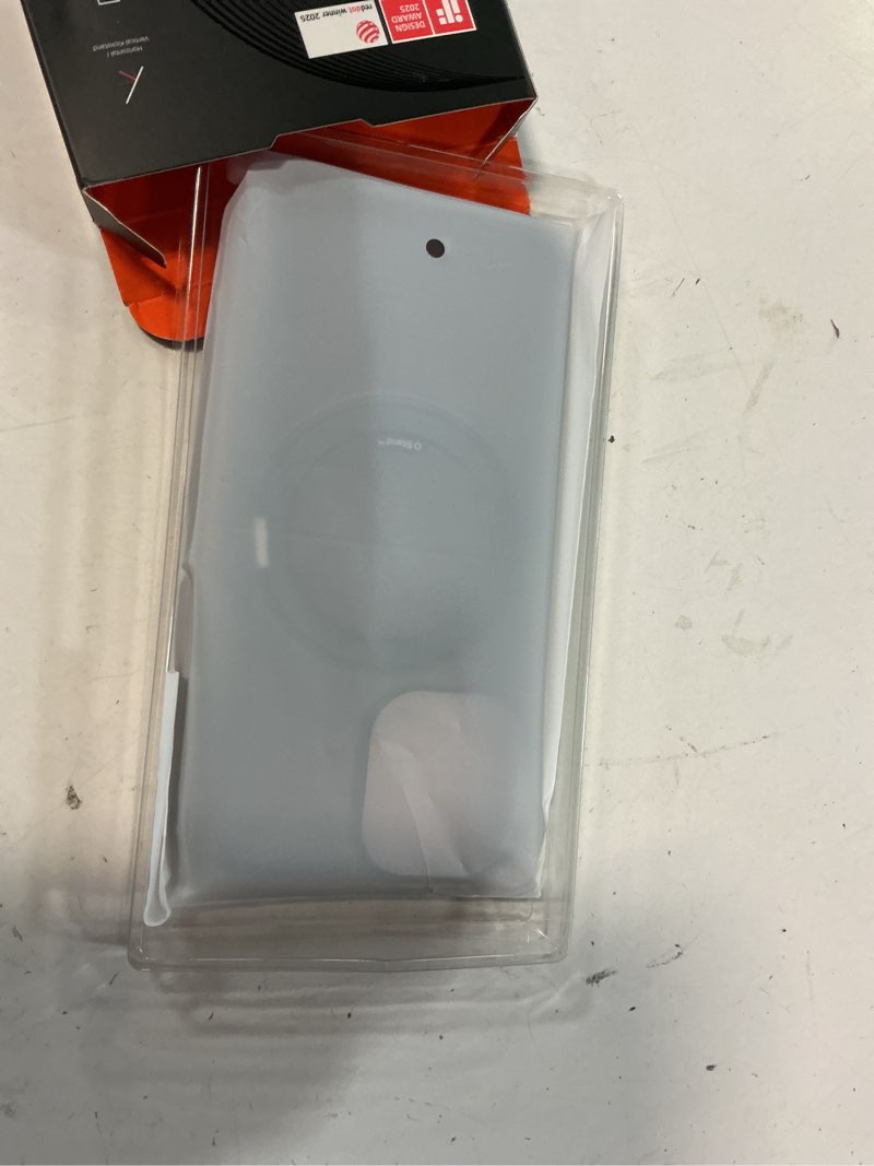 Condition photo showing New/Like New for torras 360 magnetic stand for iphone 17 case, [rotatable sturdy kickstand][fit for magsafe][4x mil-grade shockproof] slim translucent phone cover, camera button, obsidian black, ostand o3 fitness obsidian black for iphone 17