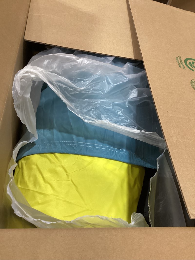 Condition photo showing Good Condition for OZIS Gaga Ball Pit Inflatable 20FT with Built-in Blower, Portable Gaga Pit for Indoor Outdoor School Family Activities Easy to Setup 20Ft Black&yellow