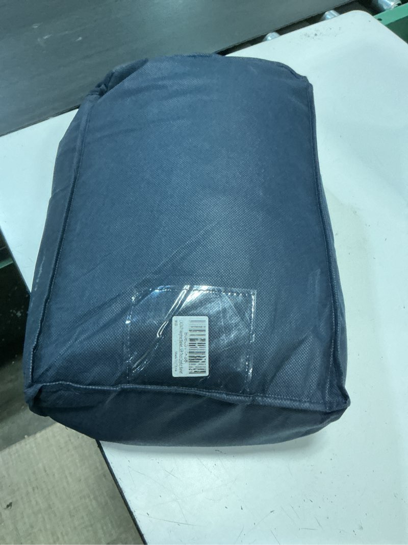 Condition photo showing Good Condition for l'agraty weighted blanket - 60"x80" 15lbs cooling breathable heavy blanket microfiber material with glass beads for adult all-season summer fall winter soft thick comfort 05-light grey 60" x 80" | 15lbs