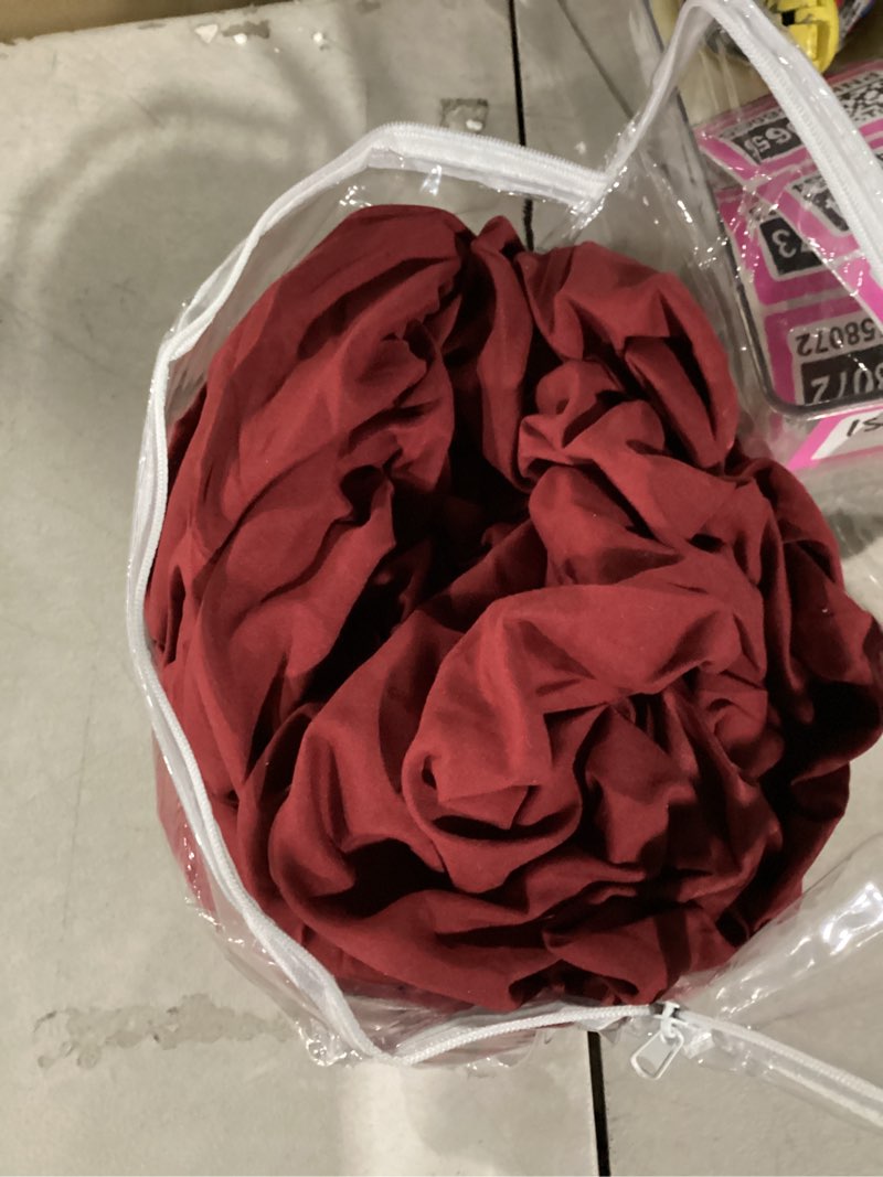 Condition photo showing Good Condition for Cottington Lane Split Queen Fitted Sheets for Adjustable Beds, Premium Hotel Quality Brushed Microfiber 15 Inch Deep Pocket Two 30 x 80 Bottom Sheets Only, Ultra Soft & Breathable, Burgundy Split Queen Fitted Sheet Burgundy