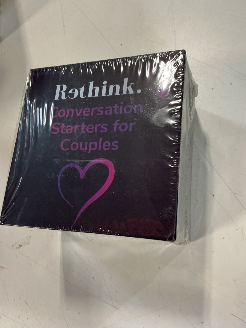 Condition photo showing New/Like New for QUOKKA Conversation Cards Game - Couples Edition | Premium Version | Relationship Connection - Great Board Game for Married Husband & Wife Premium Conversation