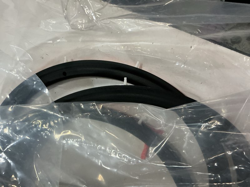 Condition photo showing As Is for a-premium rear right car door weather stripping seal strip compatible with ford focus 2012-2018, reference bm5z58253a10b