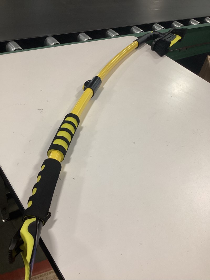 Condition photo showing As Is for SubZero 14180 48\" Ultimate Polar Vortex Crossover Snowbroom with Pivoting Head and Integrated Scraper ( similar 