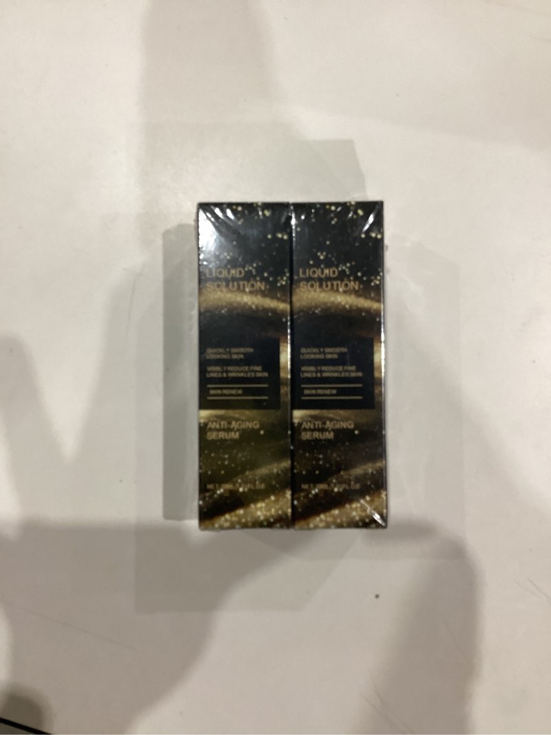 Condition photo showing As Is for 2 PCS Olavita Liquid Solution Anti Aging Serum, Intensely Firms Skin Antiaging Face Serum, Olavita Smoothes Wrinkles and Fine Lines