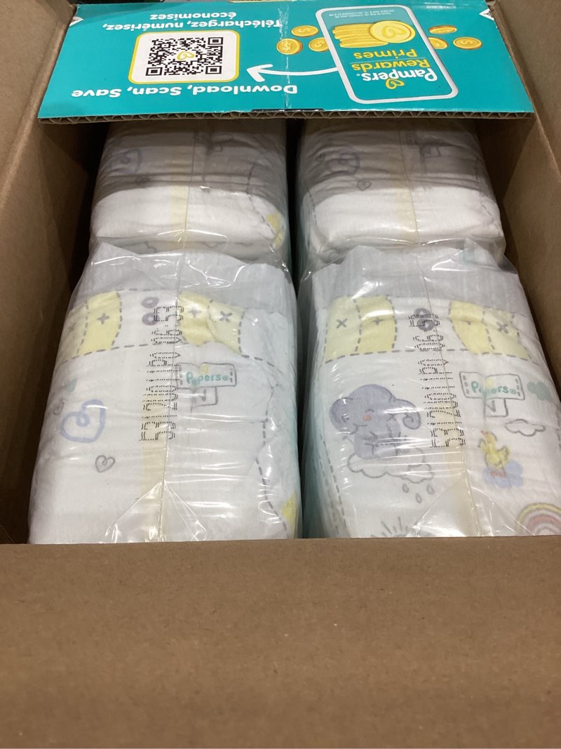 Condition photo showing Good Condition for Pampers Swaddlers Diapers, Size 0 (up to 10 lbs), 84 Count, Absorbent, Keeps Baby Dry and Comfortable, Skin Safe Disposable Baby Diaper (Packaging May Vary) Newborn 84