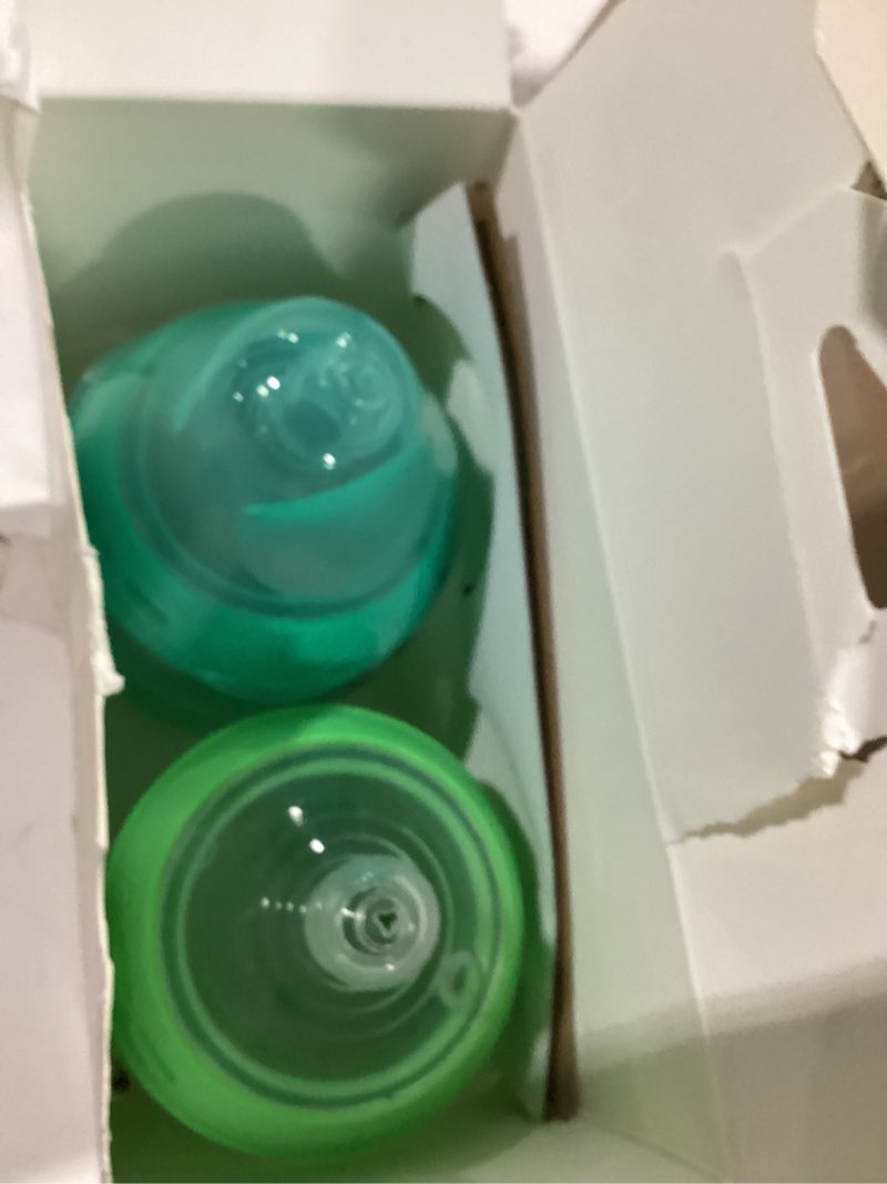 Condition photo showing Good Condition for tommee tippee natural start baby bottle, 11oz, thicker feed, breast-like nipple for babies 6 months+, green and teal, 2 count