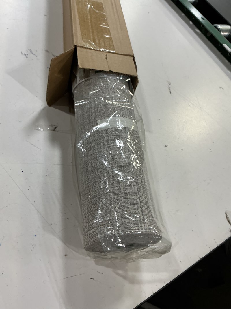 Condition photo showing New/Like New for WADILE Grasscloth Peel and Stick Wallpaper 23.6in x 472in, Textured Contact Paper for Cabinets, Faux